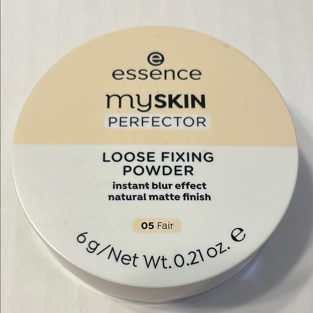 essence | My Skin Perfector Loose Fixing Powder | Vegan Paraben Free Gluten Free